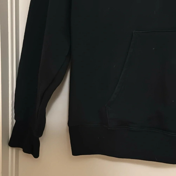 THRASHER Magazine Mag Black Drawstring Rainbow Hoodie Long Sleeve Sweatshirt MED - Picture 4 of 9